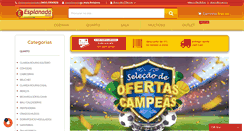 Desktop Screenshot of esplanadamoveis.com.br